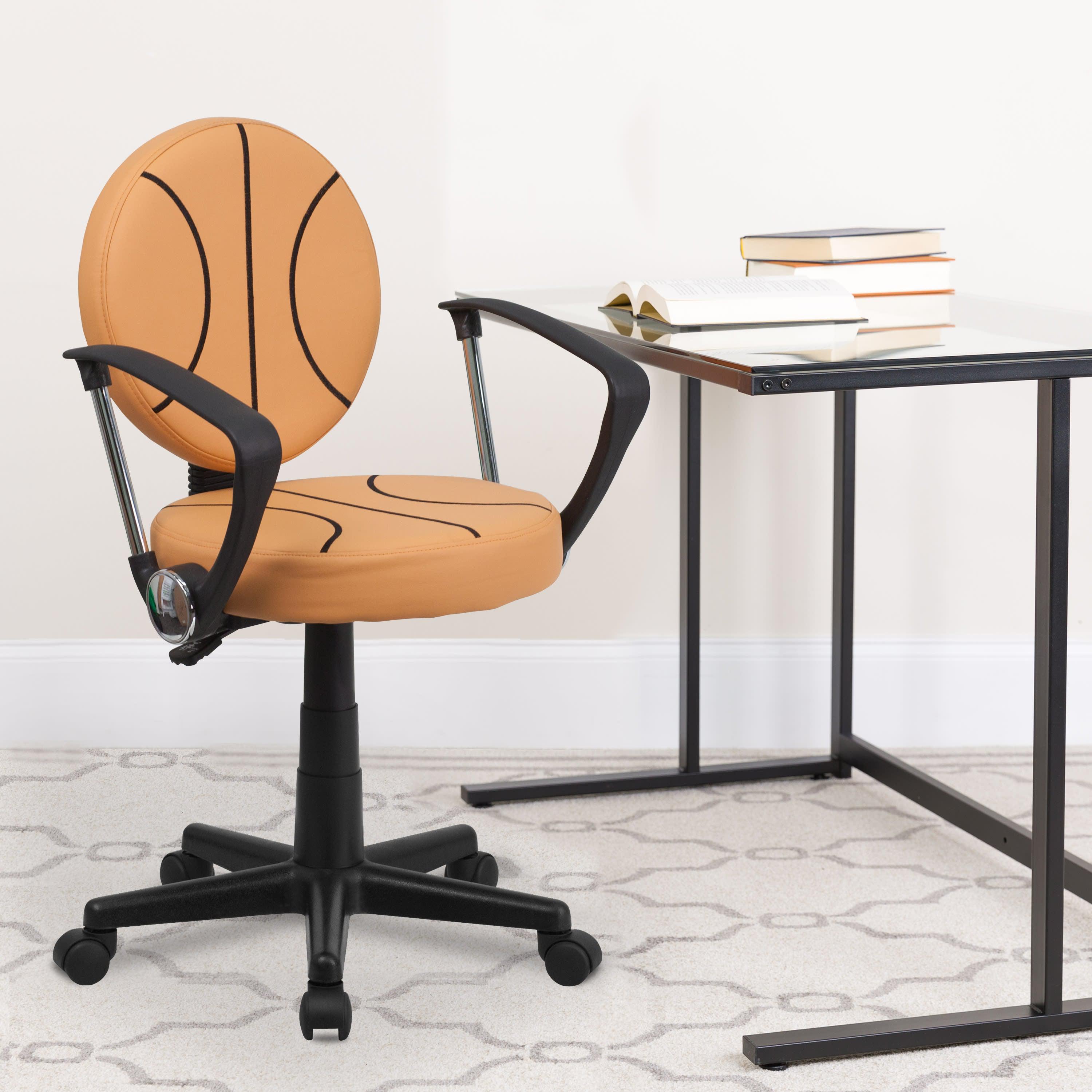 Sports Swivel Task Office Chair with Arms