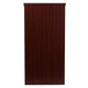 Mahogany |#| Stand-Up Wood Lectern in Mahogany with Adjustable Shelving and Slanted Top