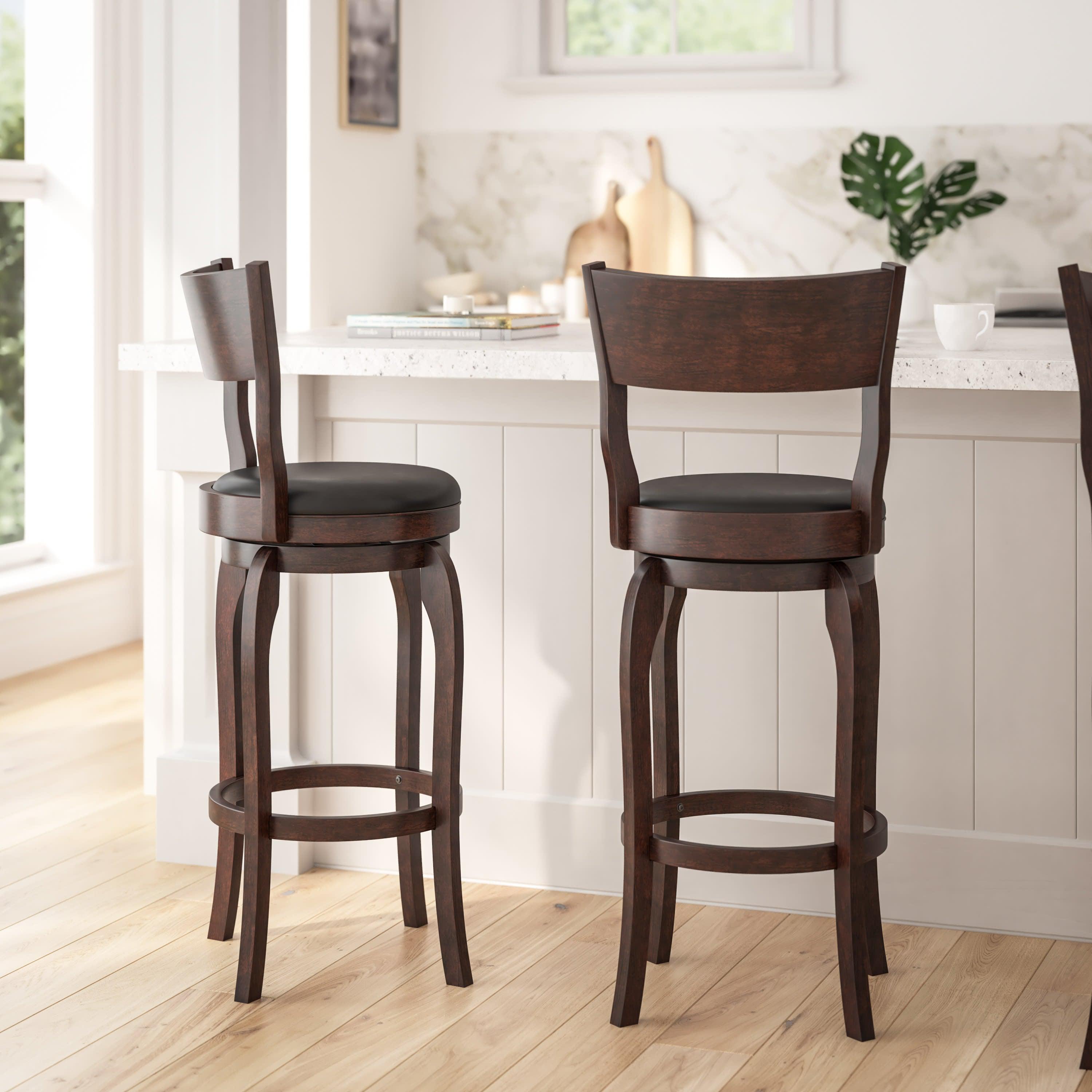 Open Back Dining Stool MLANE BARST 504435 BizChair