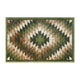 Green,2' x 3' |#| Southwestern Style Diamond Patterned Indoor Area Rug - Green - 2' x 3'