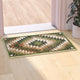 Green,2' x 3' |#| Southwestern Style Diamond Patterned Indoor Area Rug - Green - 2' x 3'