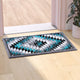 Turquoise,2' x 3' |#| Southwestern Style Diamond Patterned Indoor Area Rug - Turquoise - 2' x 3'