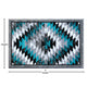 Turquoise,2' x 3' |#| Southwestern Style Diamond Patterned Indoor Area Rug - Turquoise - 2' x 3'