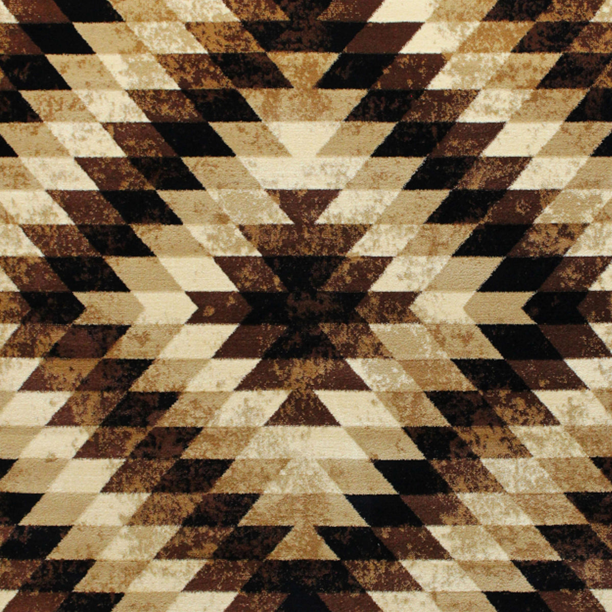 Brown,5' x 7' |#| Southwestern Style Diamond Patterned Indoor Area Rug - Brown - 5' x 7'