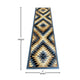 Blue,2' x 7' |#| Southwestern Style Diamond Patterned Indoor Area Rug - Blue - 2' x 7'