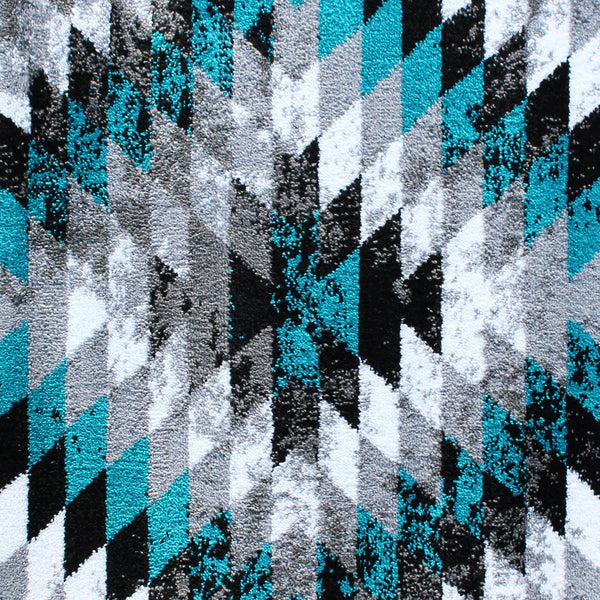 Blue,2' x 3' |#| Southwestern Style Diamond Patterned Indoor Area Rug - Blue - 2' x 3'