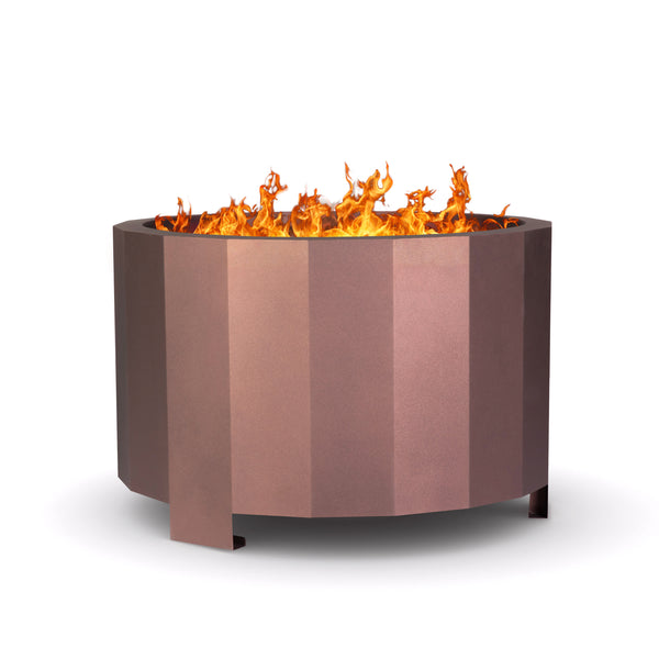 Bronze |#| Commercial Grade 27inch Outdoor Smokeless Wood Burning Fire Pit - Bronze