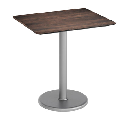 24" x 30" Commercial All-Weather Seamless Surface Tabletop with Base - View 1
