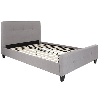 Tribeca Button Tufted Upholstered Platform Bed