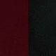 Burgundy Vinyl Seat/Black Metal Frame |#| Black Two-Slat Ladder Back Metal Restaurant Barstool - Burgundy Vinyl Seat