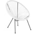 Valencia Oval Comfort Series Take Ten Papasan Lounge Chair