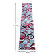 Red,2' x 11' |#| Modern Distressed Swirl Abstract Style Indoor Area Rug in Red - 2' x 11'