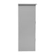 Gray |#| Modern Bathroom Storage Cabinet with 2 Magnetic Close Doors and Shelves - Gray