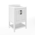  White Frame/Black Hardware