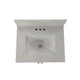 Brown,24" |#| 24 Inch Bathroom Vanity with Undermount Sink and Open Storage Shelf in Brown