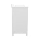 White |#| 48 Inch Bathroom Vanity with Sink, Storage Cabinet, and 9 Drawers in White