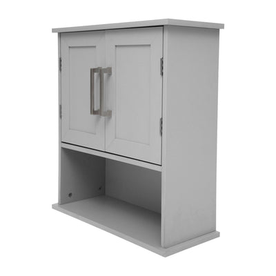 Modern Bathroom Wall Mount Medicine Cabinet with Magnetic Close Doors - View 1