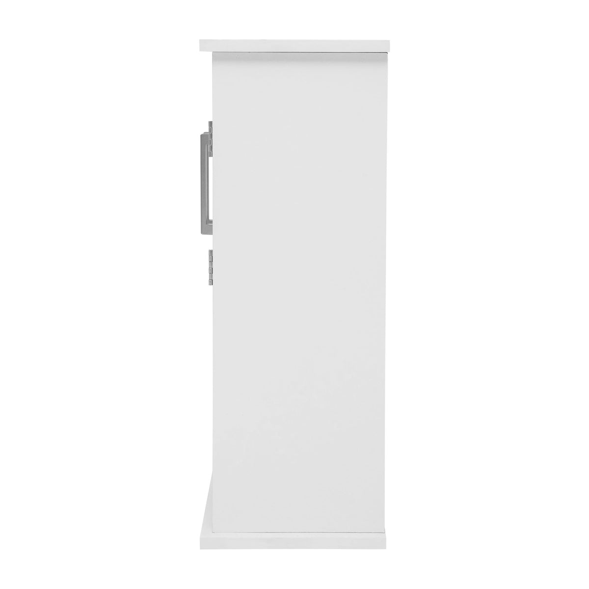 White |#| Modern Bathroom Wall Mount Medicine Cabinet with Magnetic Close Doors in White