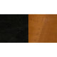 Black Vinyl Seat/Cherry Wood Frame |#| Vertical Slat Back Cherry Wood Restaurant Chair - Black Vinyl Seat