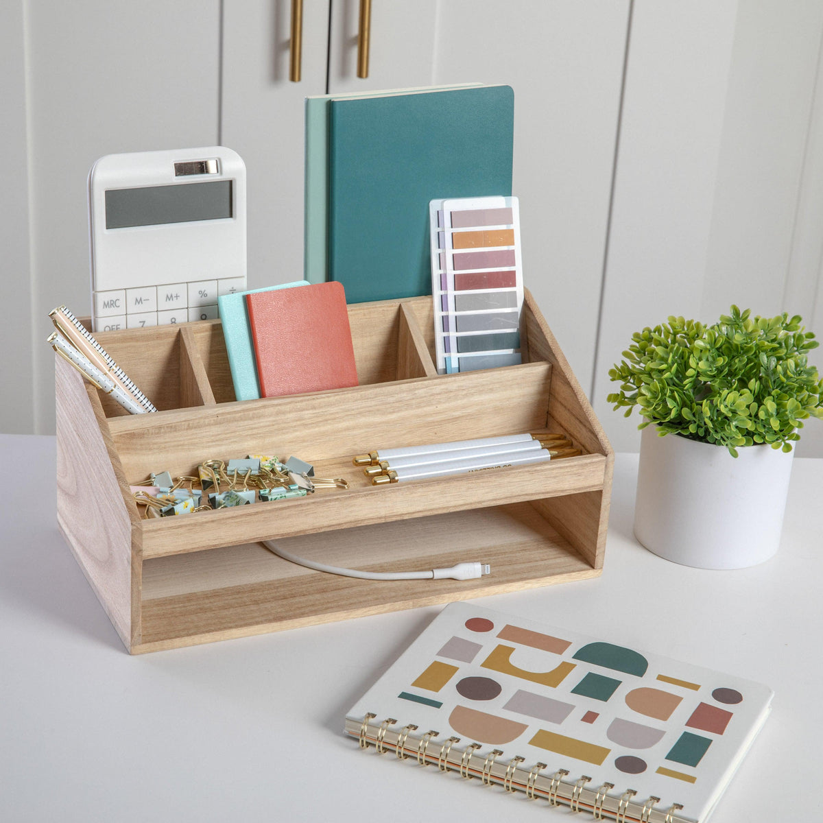 Wooden Desktop Organizer MS-LY-E20615- – BizChair