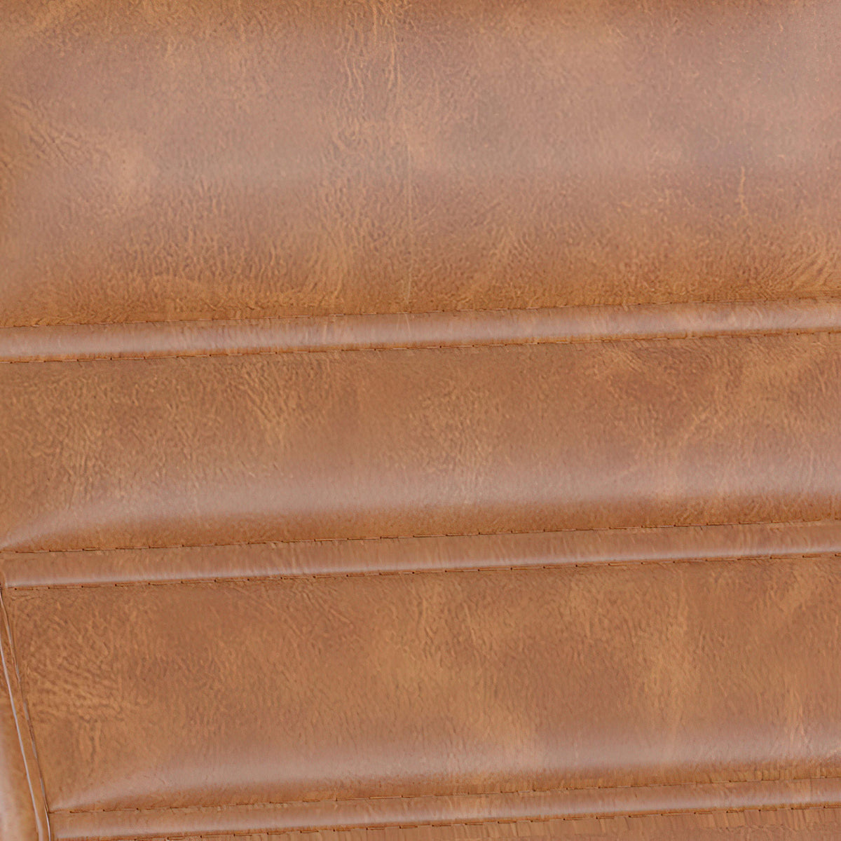 Brown LeatherSoft/Black Frame |#| Executive Chair with Black Frame & Arms on Skate Wheels - Brown LeatherSoft
