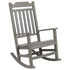 Winston All-Weather Poly Resin Wood Rocking Chair