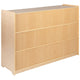 36"H x 48"L |#| Wooden 8 Section School Classroom Storage Cabinet for Commercial or Home Use