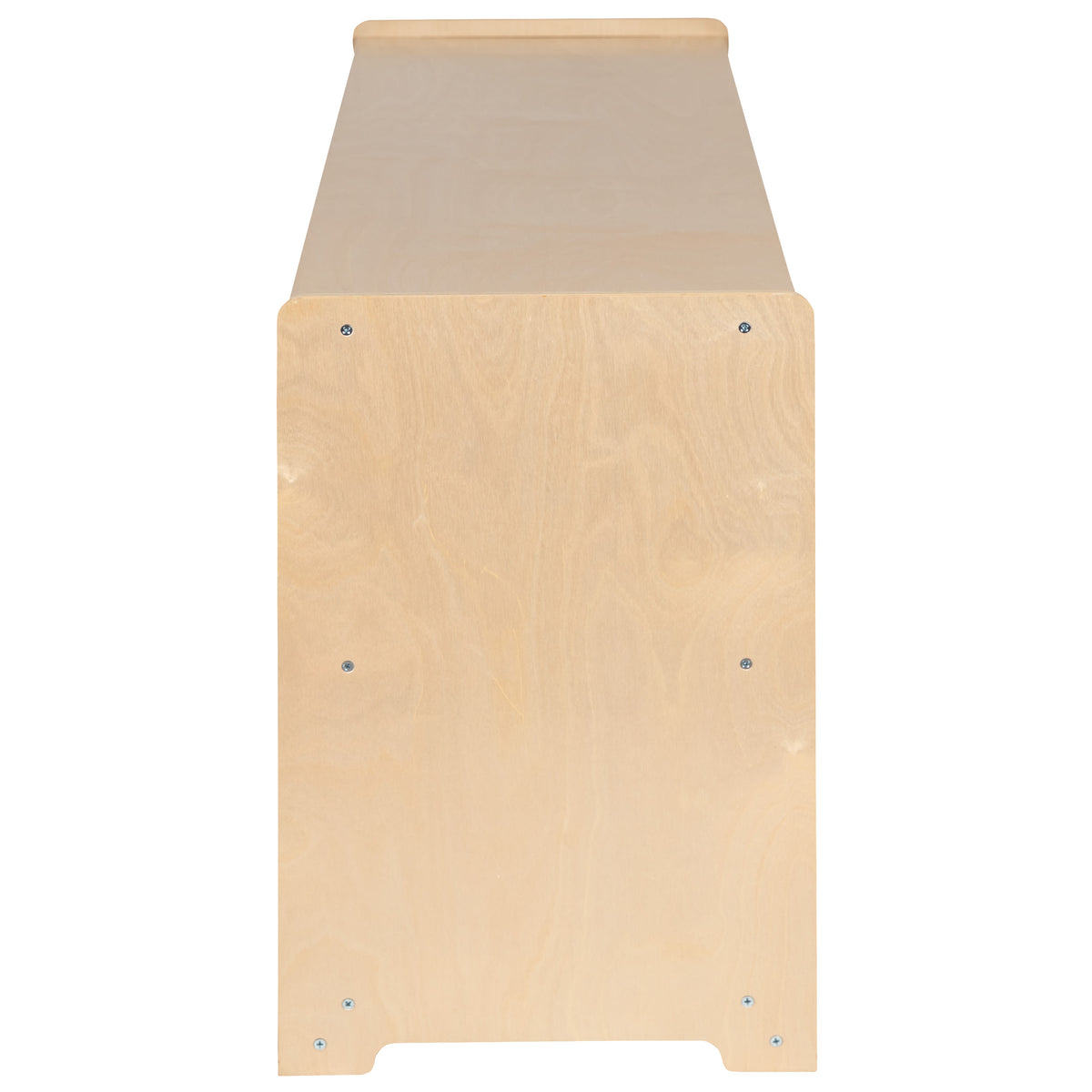 24"H x 48"L |#| Wooden 2 Section School Classroom Storage Cabinet for Commercial or Home Use
