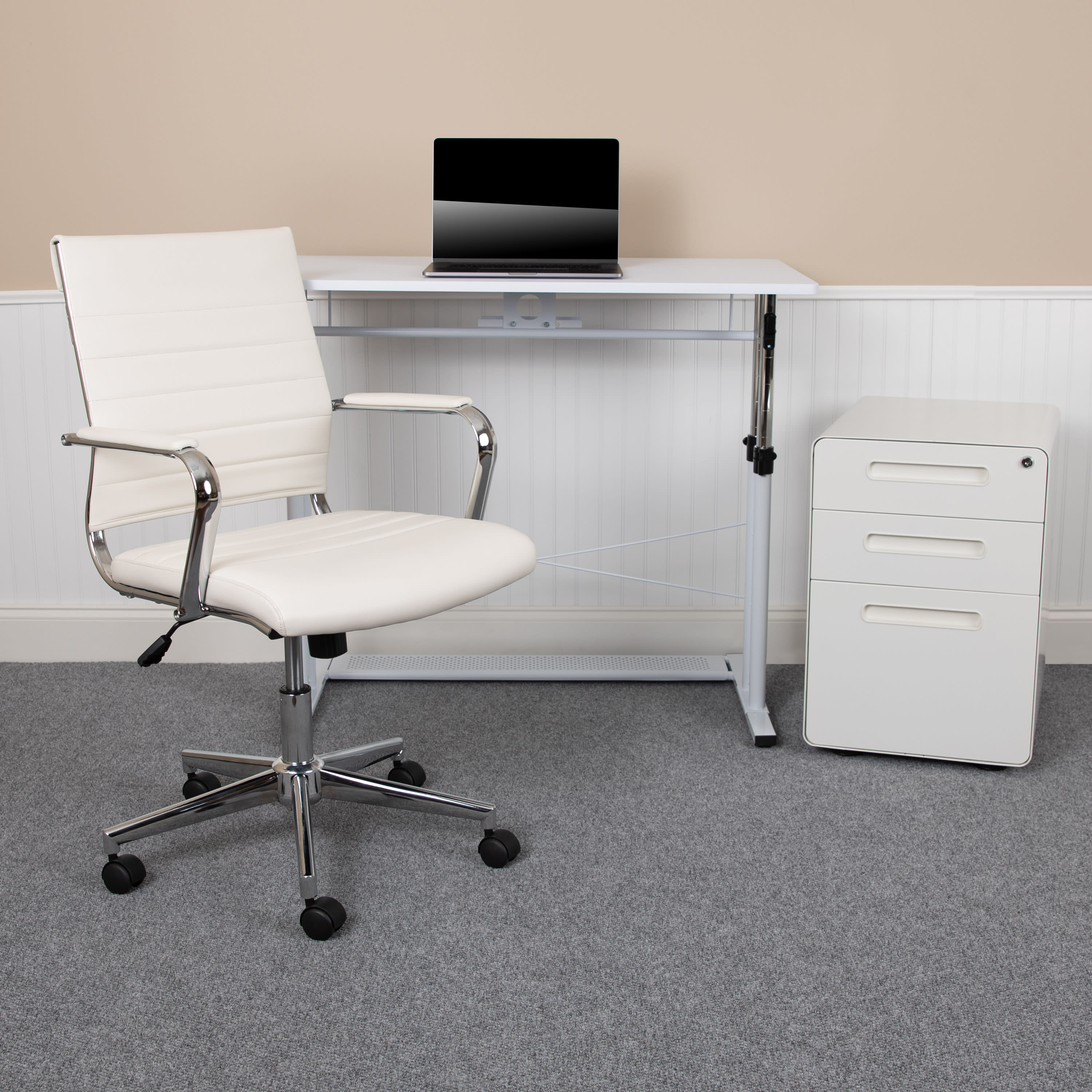 Long handle study store chair
