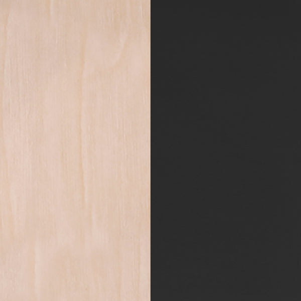 Walnut Wood Back/Black Vinyl Seat |#| Commercial Metal Dining Chair - Vinyl Seat - Wood Boomerang Back-Black/Walnut