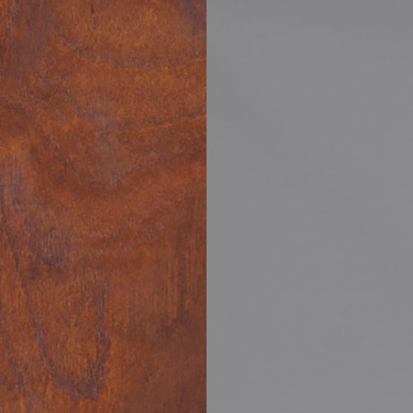 Walnut Wood Back/Red Vinyl Seat |#| Commercial Metal Dining Chair with Vinyl Seat and Wood Boomerang Back-Red/Walnut