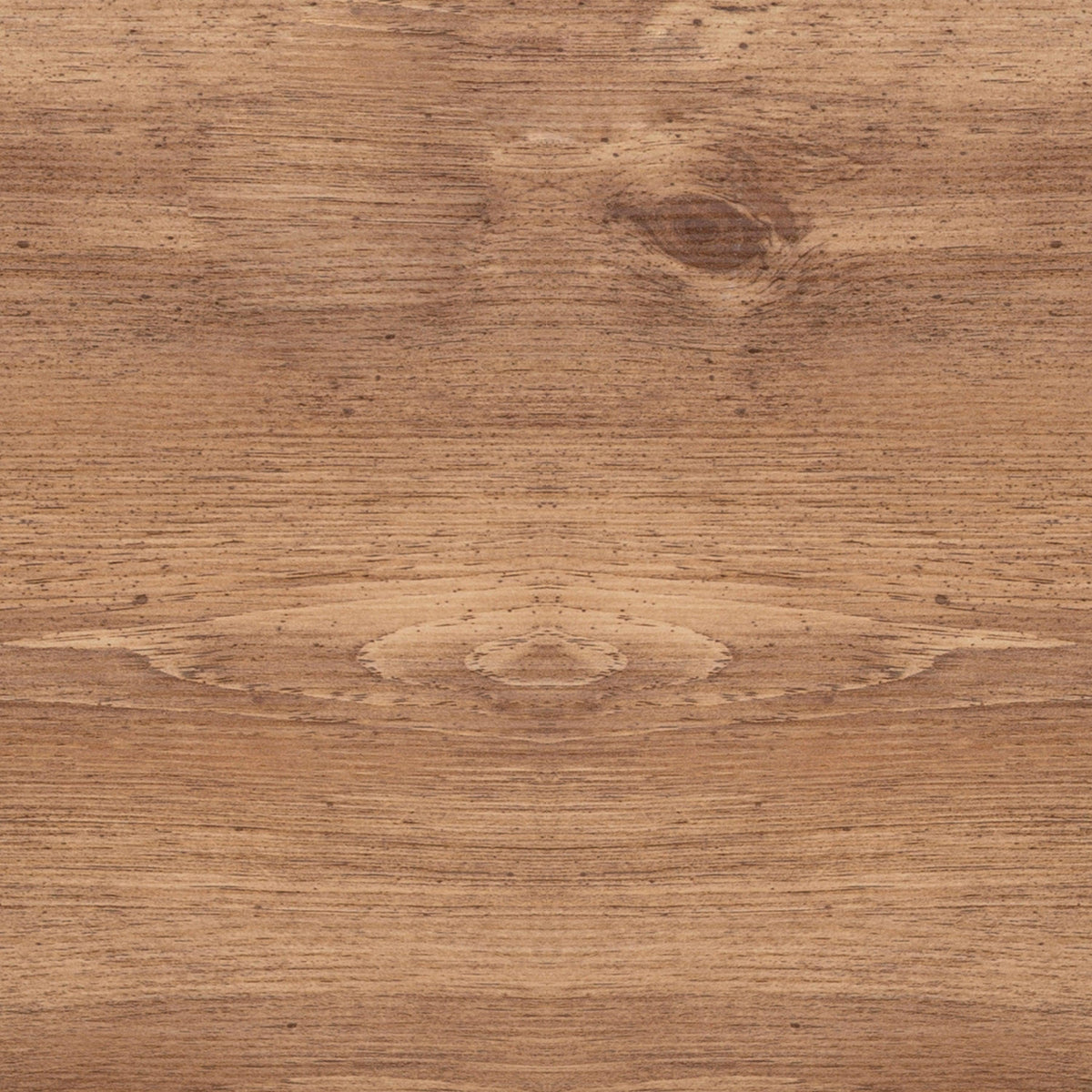 Rustic Oak |#| 2-Tier Console Table with Black Metal Side Braces and Corner Caps - Rustic Oak
