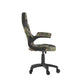 Camouflage |#| Office Gaming Chair with Skater Wheels & Flip Up Arms - Camouflage LeatherSoft