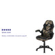 Camouflage |#| High Back Camouflage Racing Style Ergonomic Gaming Chair with Flip-Up Arms