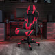 Red |#| Racing Gaming Ergonomic Chair with Fully Reclining Back in LeatherSoft