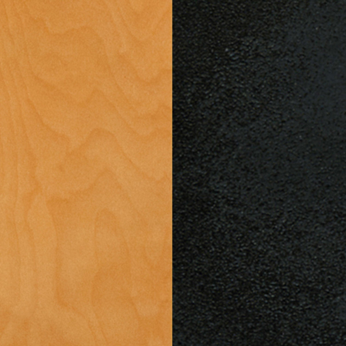 Natural Wood Seat/Black Metal Frame |#| Black "X" Back Metal Restaurant Barstool - Natural Wood Seat