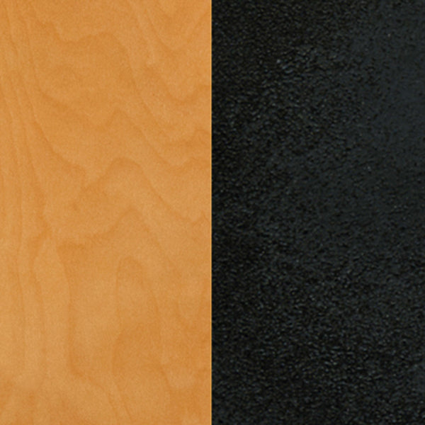 Walnut Wood Seat/Black Metal Frame |#| Black "X" Back Metal Restaurant Barstool - Walnut Wood Seat