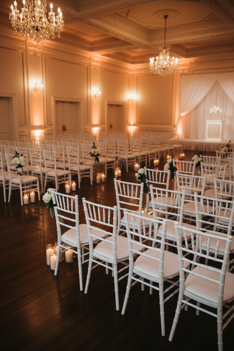 Bizchair-advantage-white-wood-chiavari-chair-wedding-ceremony-venue