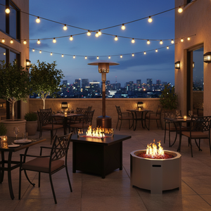 Bizchair-evening-patio-restaurant-scene