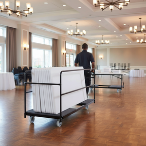 Bizchair-folding-tables-on-dolly-in-event-space