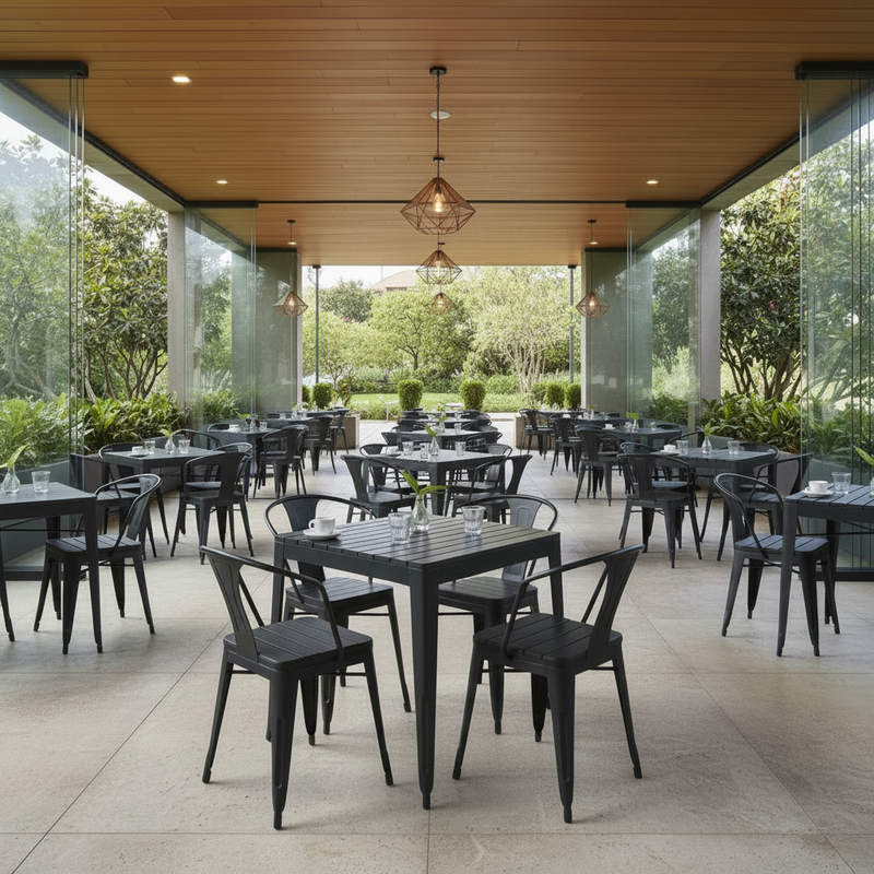Helvey 5 Piece Table Sets — Hotel Terrace All Complete Sets 1:1