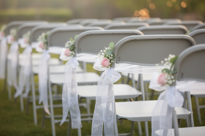 Bizchair-hercules-series-plastic-folding-chairs-with-wedding-decorations