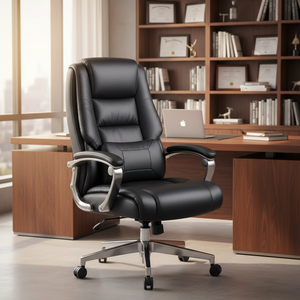 Bizchair-high-back-leathersoft-executive-office-chair-in-executive-office-setting