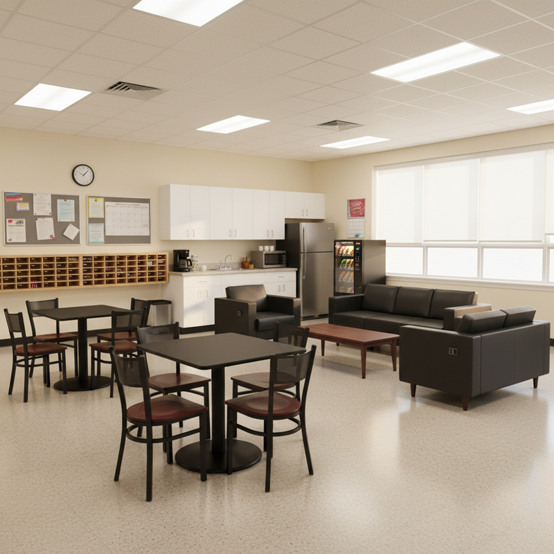 Bizchair-k-12-teacher-staff-lounge-dining-table-sets-commercial-sofa-seating