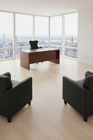 Manhattan Corner Office - Full Glass Walls 2:3