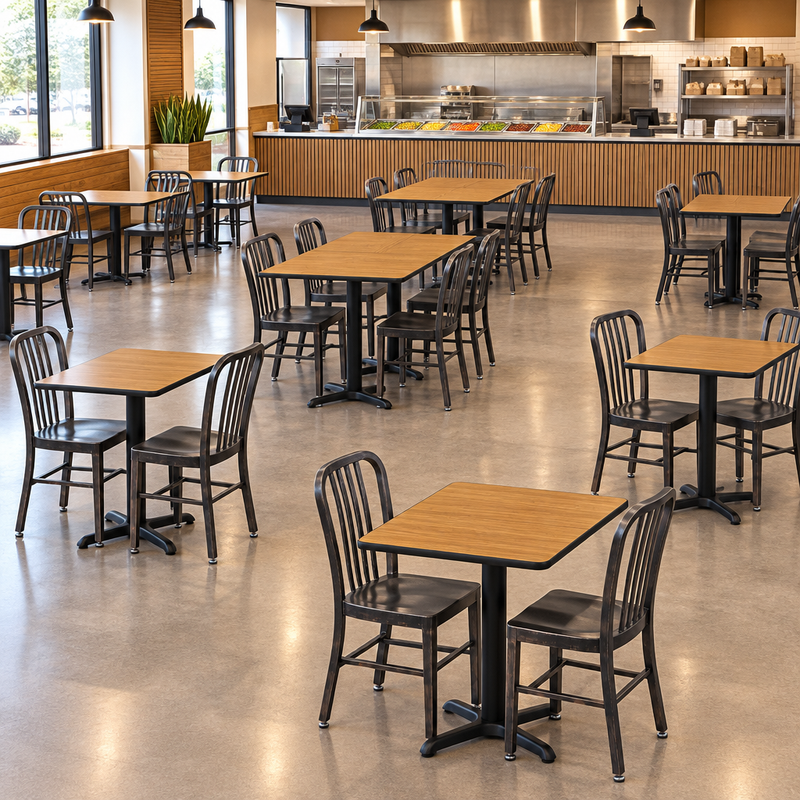 Bizchair-quick-service-burrito-restaurant-with-coordinated-two-person-and-four-person-seating