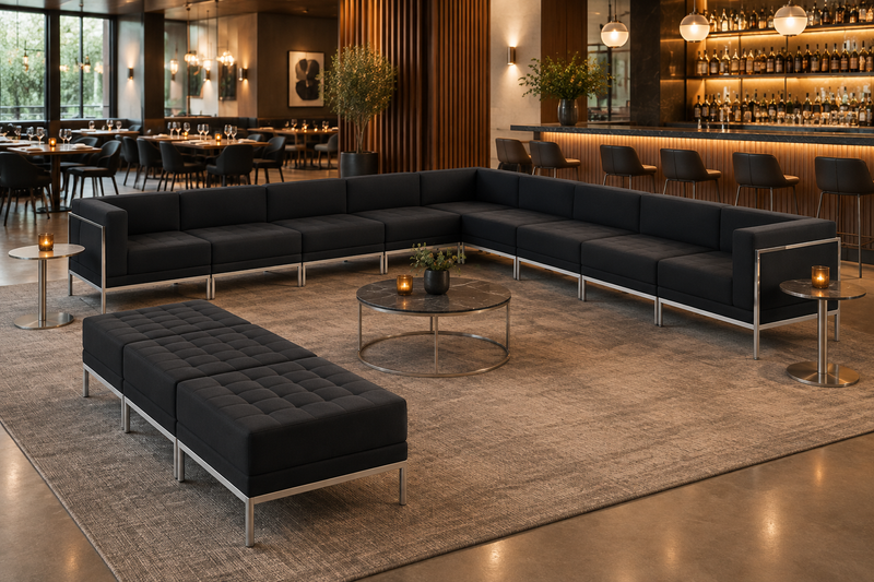 Bizchair-restaurant-lounge-with-black-modular-seating
