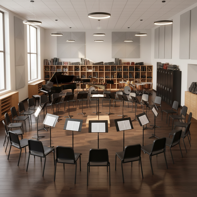 Bizchair-school-music-rehearsal-room-hercules-melody-band-chairs
